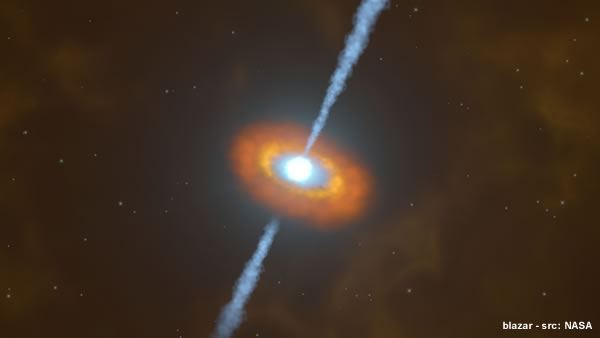 un esempio di buco nero supermassiccio