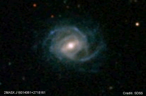un esempio di galassia a spirale