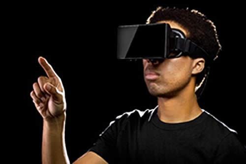 un esempio di visore VR 